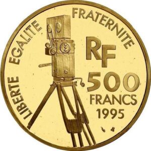 Avers 500 francs Romy Schneider petit module - - France — pièce en or