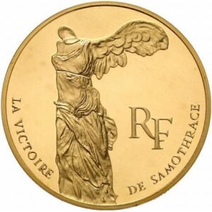 Avers 500 francs Victoire de Samothrace - - France — pièce en or