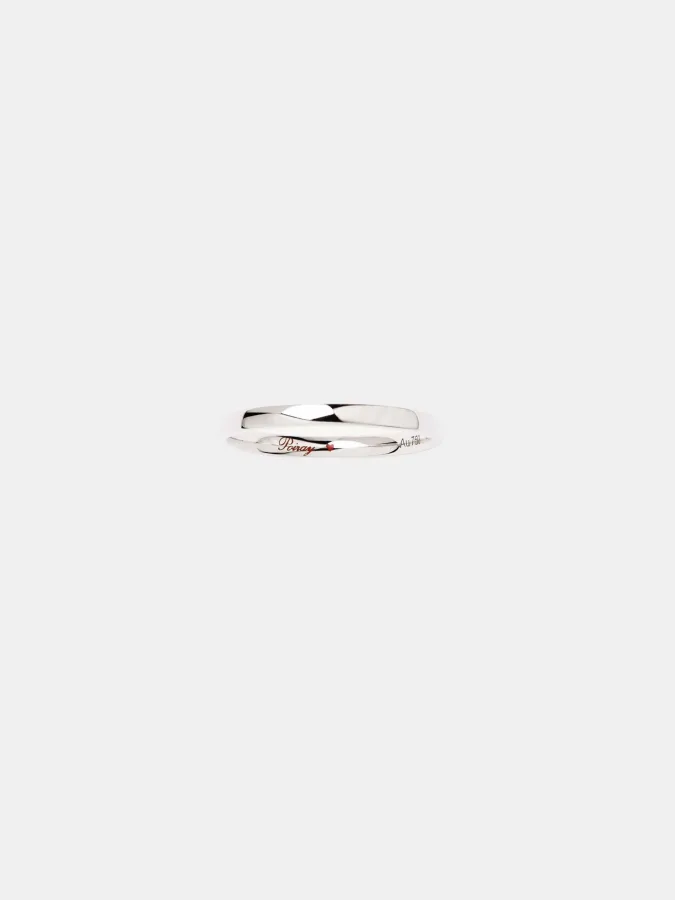 Alliance Alliance Poiray en or blanc, bague