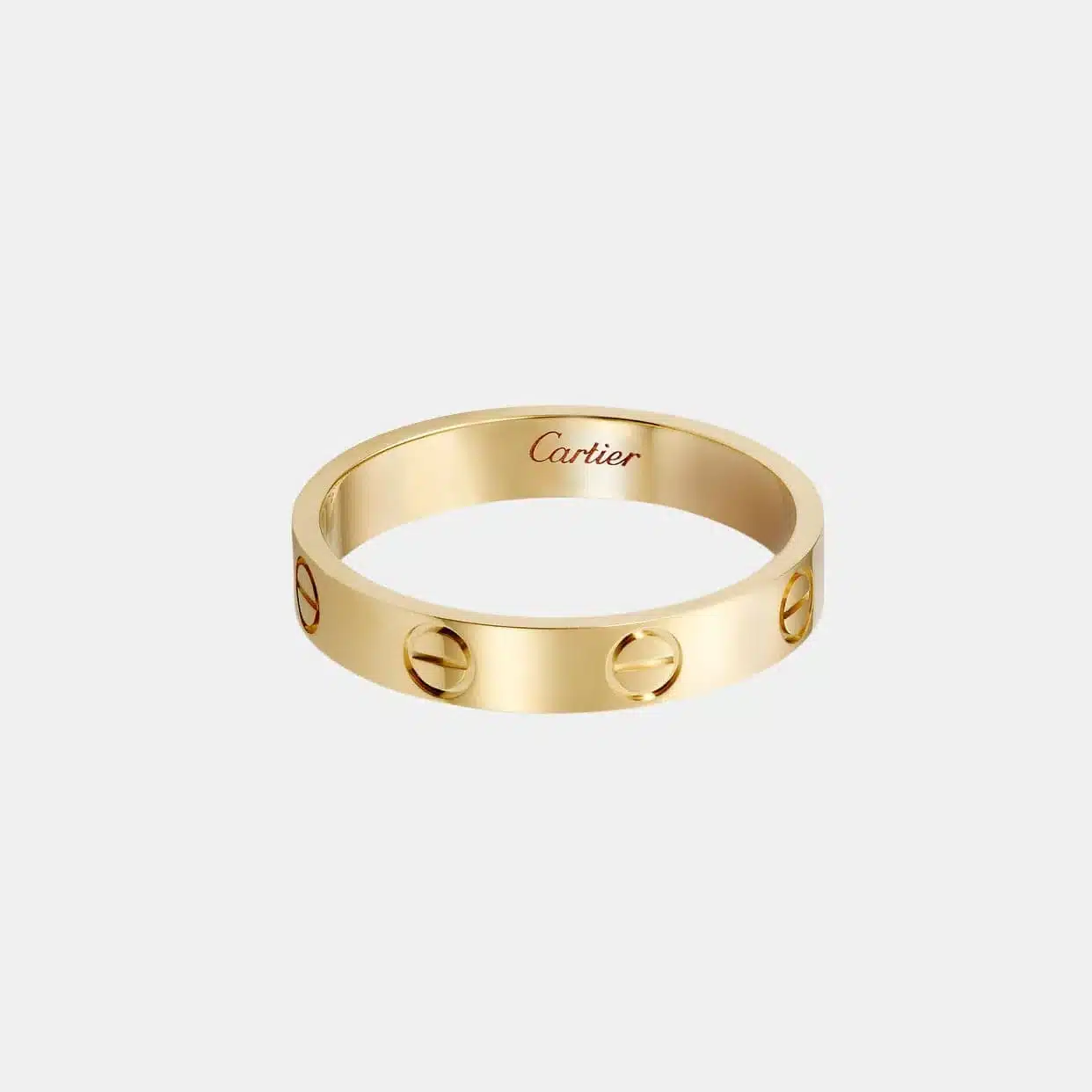 Alliance Love Cartier en or jaune, largeur 3,6 mm