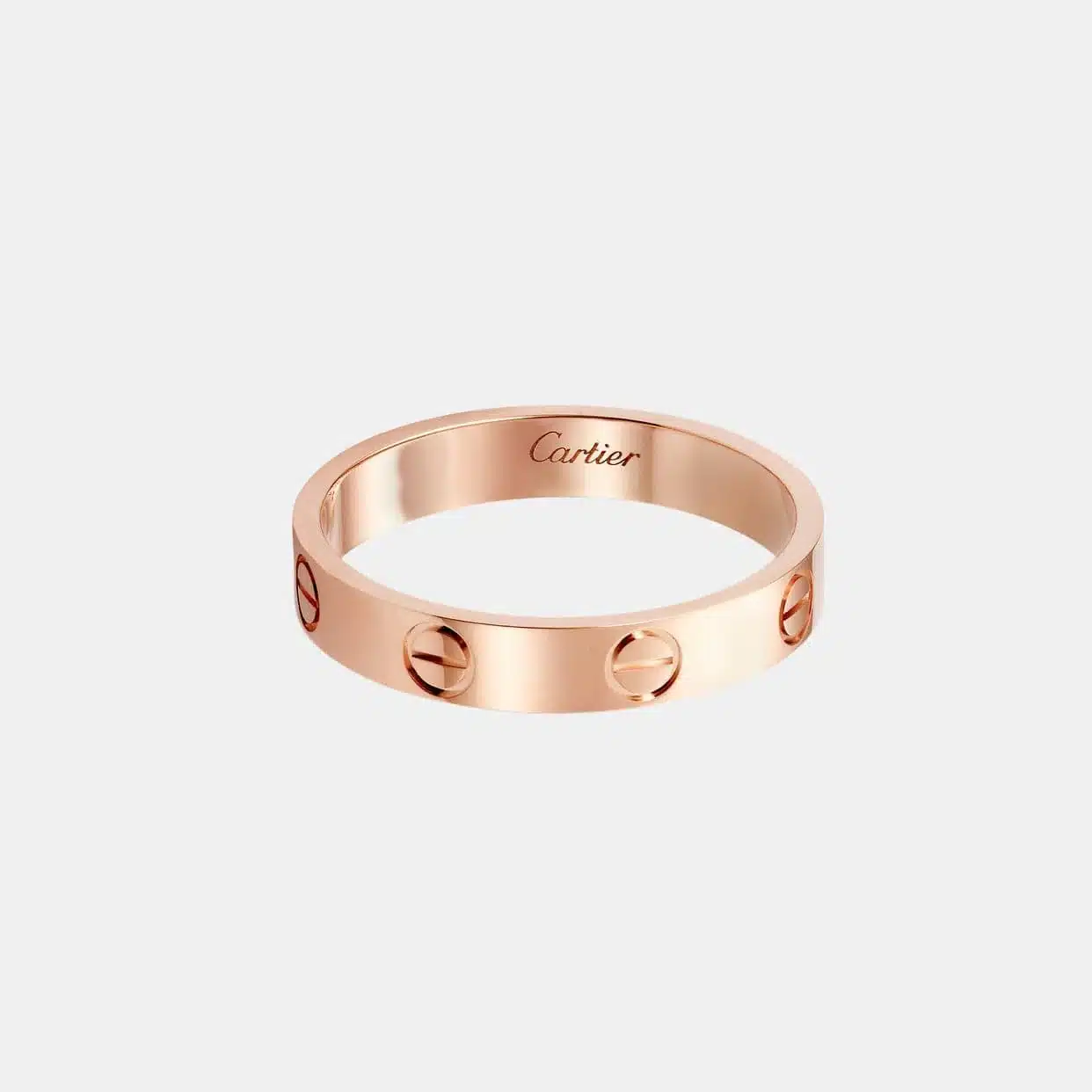 Alliance Love Cartier en or rose, largeur 3,6 mm