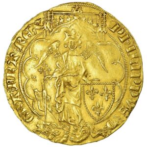 Avers Ange d'or - Philippe VI - 1341-1342 - France — pièce en or