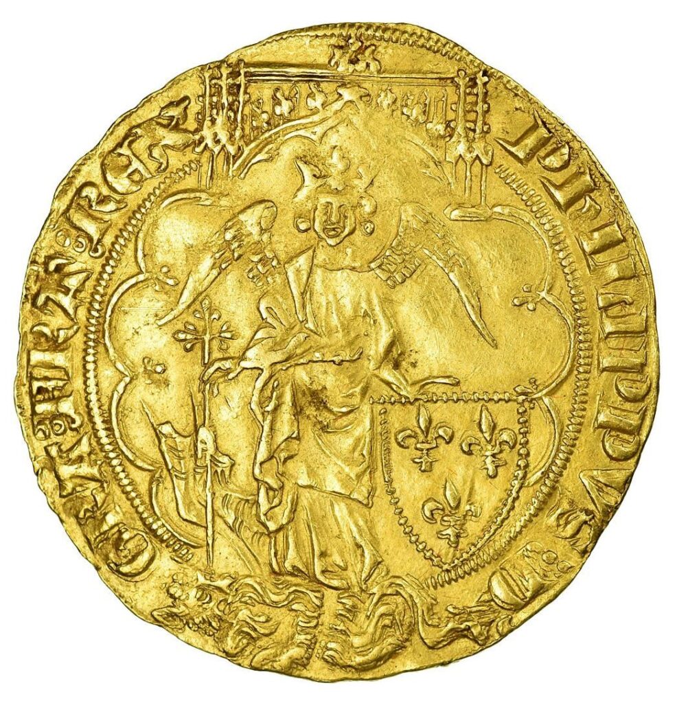 Avers Ange d'or - Philippe VI - 1341-1342 - France — pièce en or
