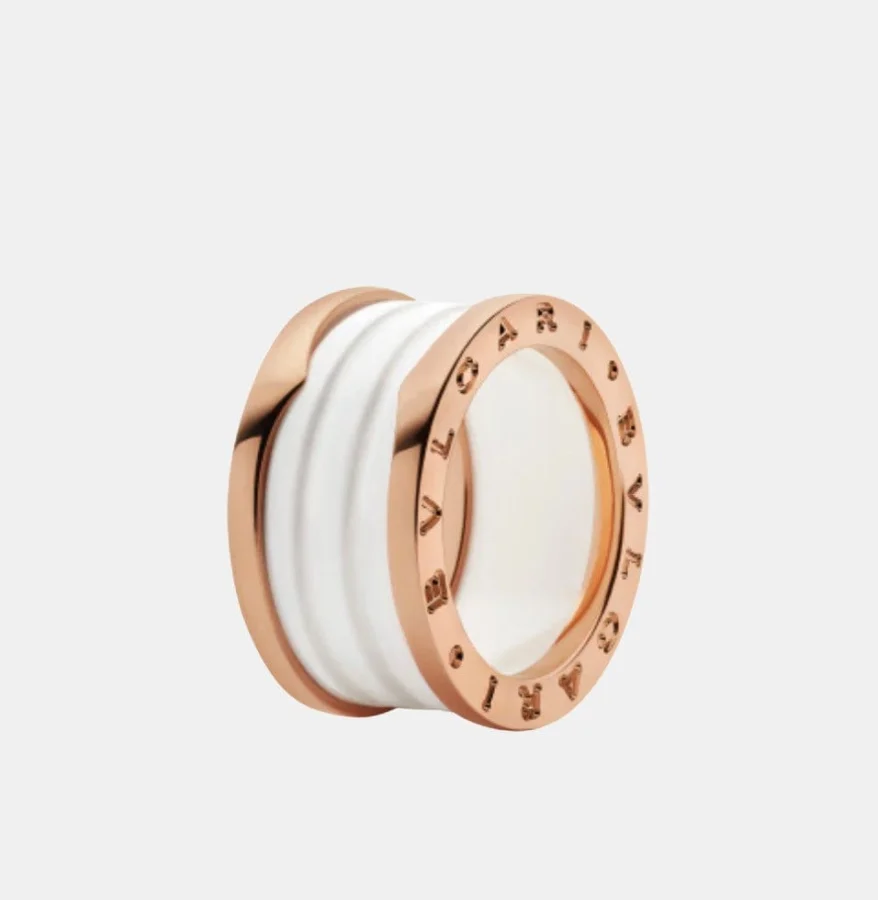Bague B.Zero1 Bulgari en or blanc — photographie du modèle, cote d’occasion GOLDMARKET