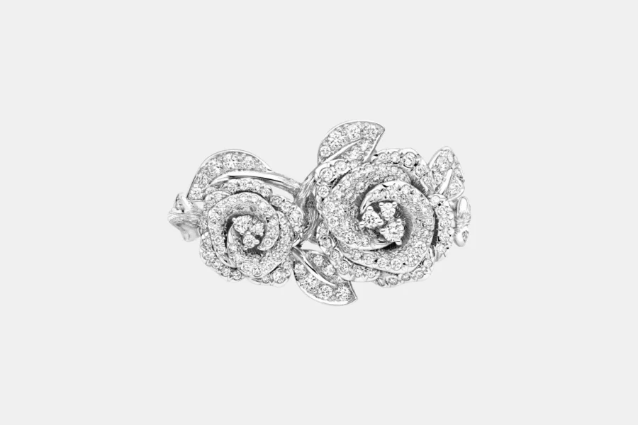 Bague Bagatelle Dior en or blanc, diamant 1.60 ct