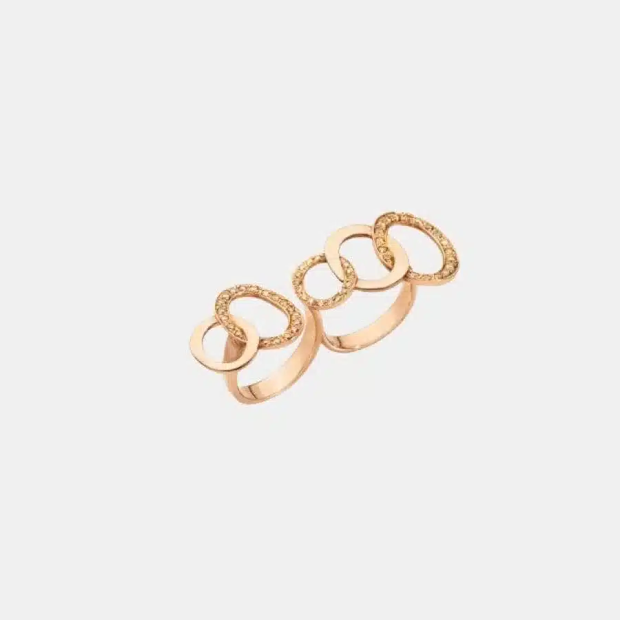 Bague Brera Pomellato en or rose, diamant 0.7ct