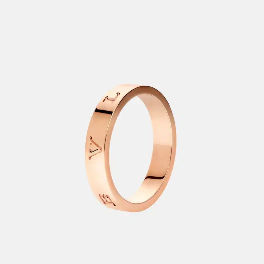 Bracelet Bulgari Bulgari Bulgari en or rose, bijou d’occasion en très bon état