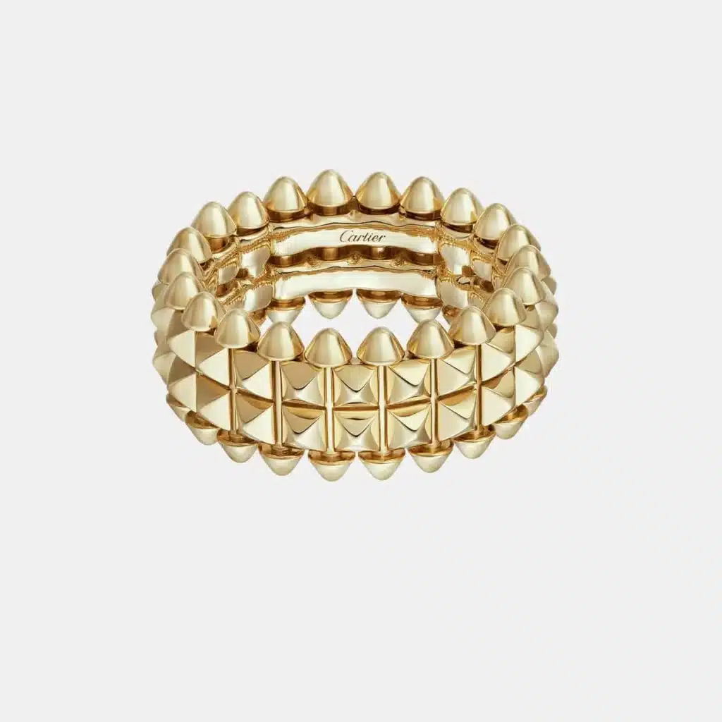 Bague Clash de Cartier Cartier en or rose, bijou d’occasion en très bon état