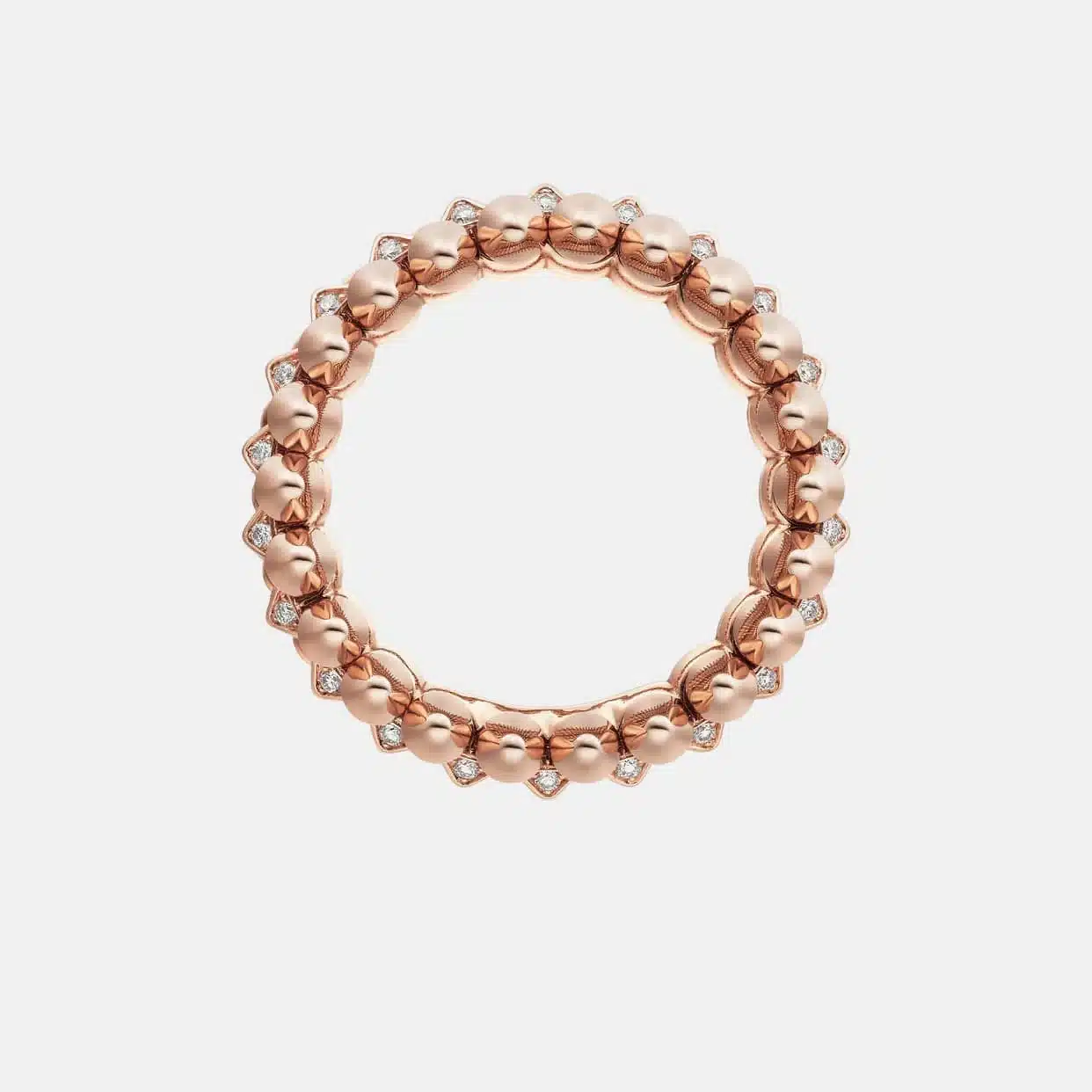 Bague Clash de Cartier en or rose, diamant