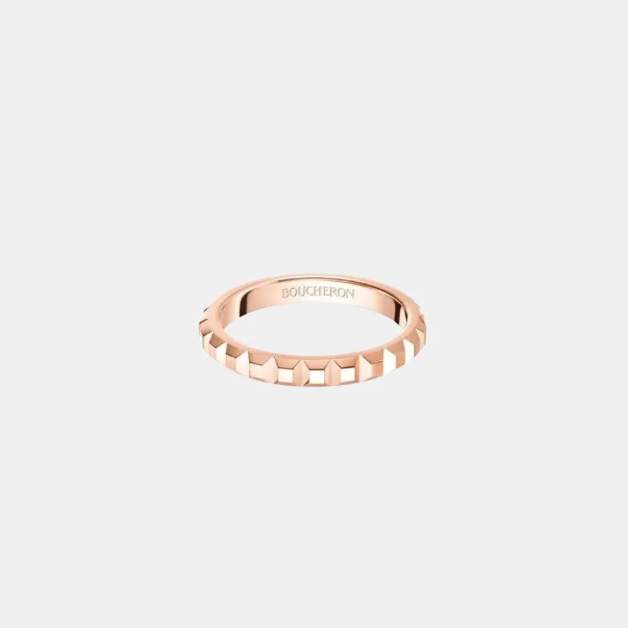 Bague Clou de Paris Boucheron en or rose