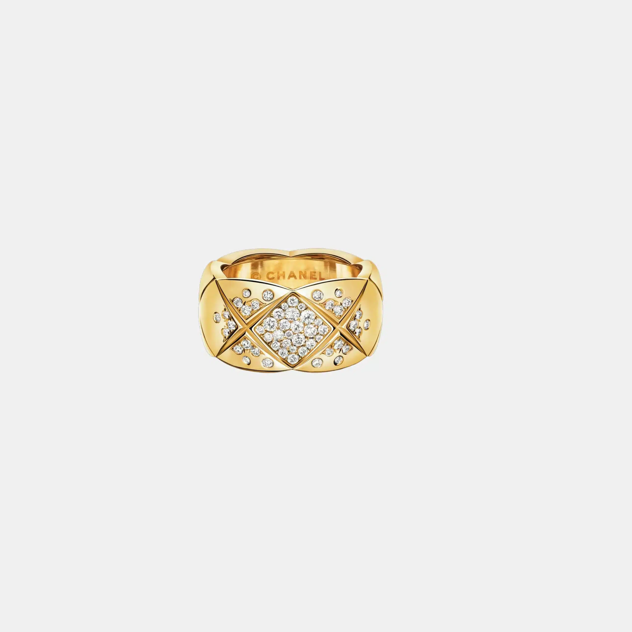 Bague Coco Crush Chanel en or jaune, diamant