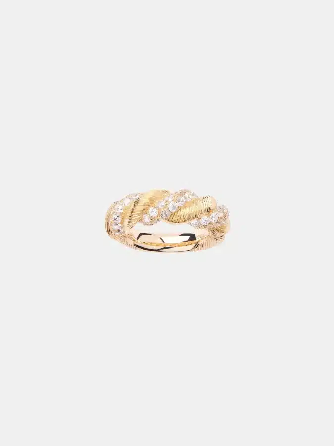 Bague Dune de Poiray Poiray en or jaune, diamant 1.5ct