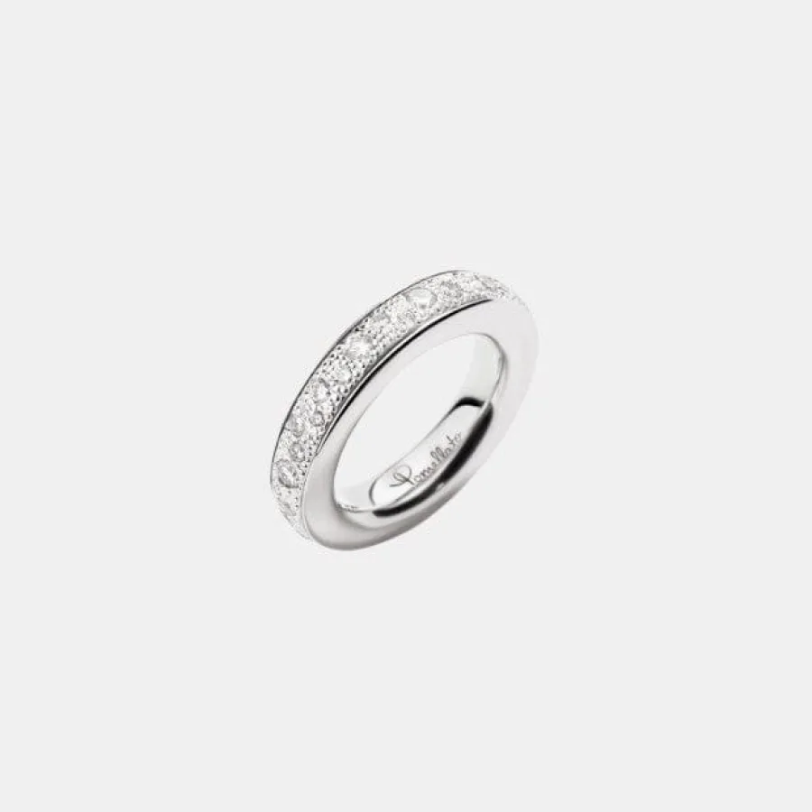 Bague Iconica Pomellato en or blanc, diamant 1.1ct — photographie du modèle, cote d’occasion GOLDMARKET
