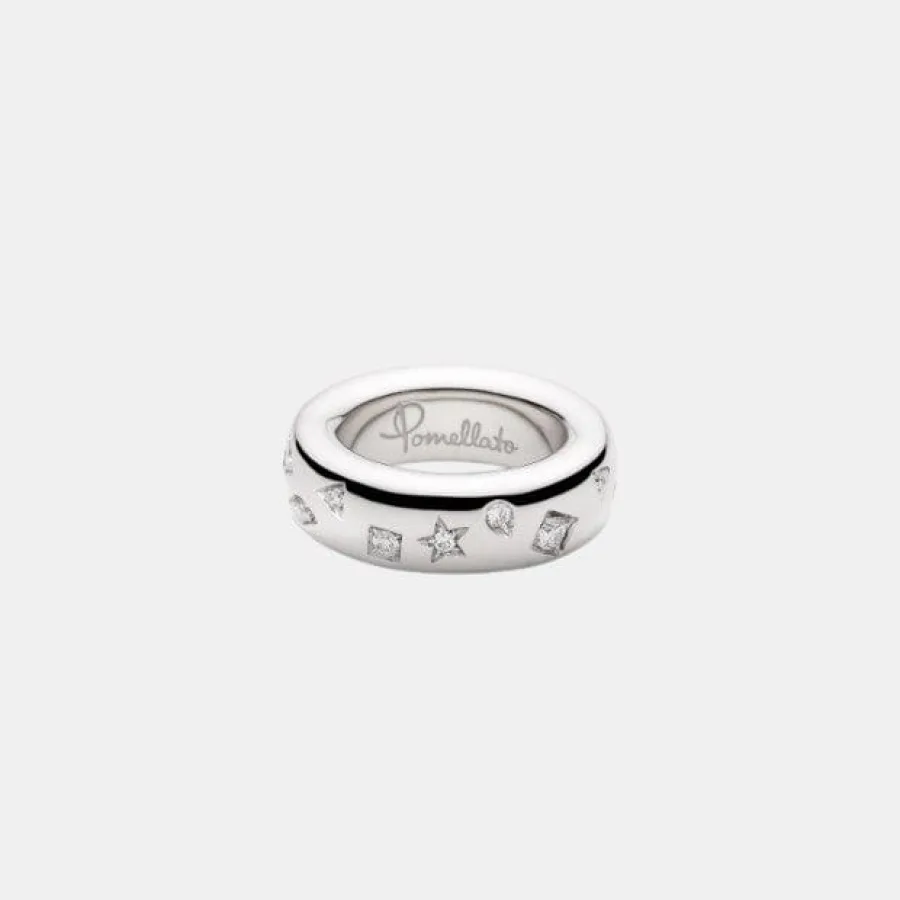 Bague Iconica Pomellato en or rose, bijou d’occasion en très bon état