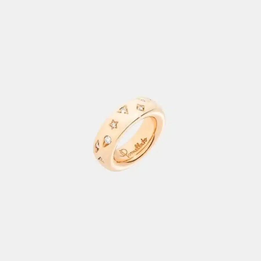 Bague Iconica Pomellato en or rose, diamant 0.5ct — photographie du modèle, cote d’occasion GOLDMARKET