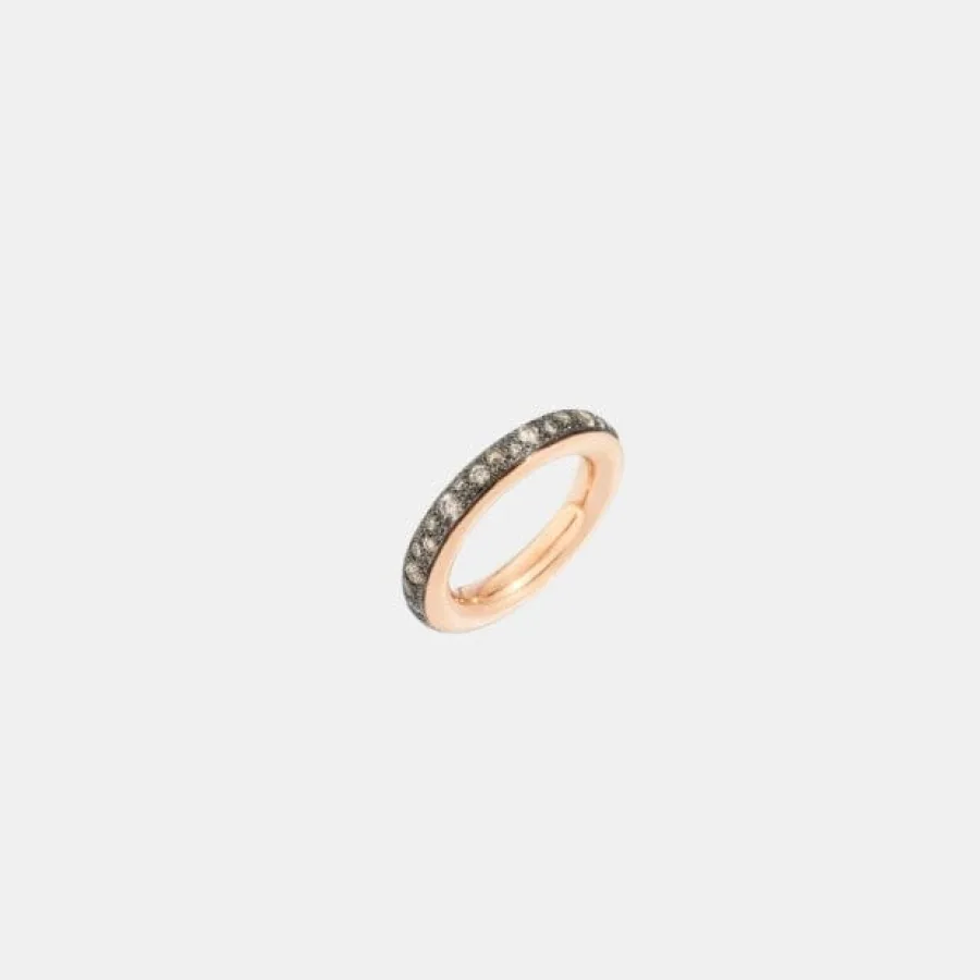 Bague Iconica Pomellato en or rose, diamant 1.1ct — photographie du modèle, cote d’occasion GOLDMARKET