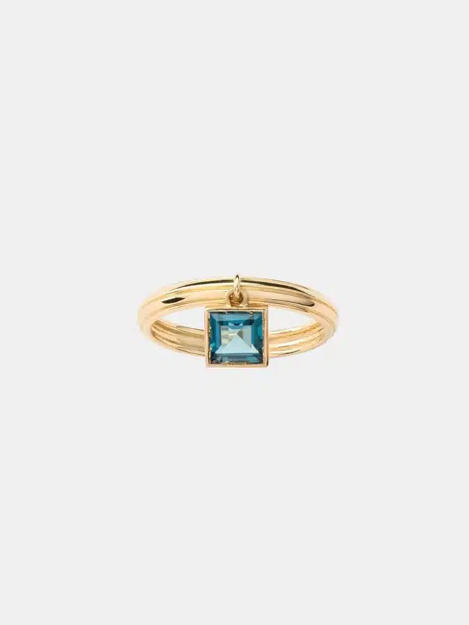 Bague Lolita Poiray en or jaune, topaze 0.7ct
