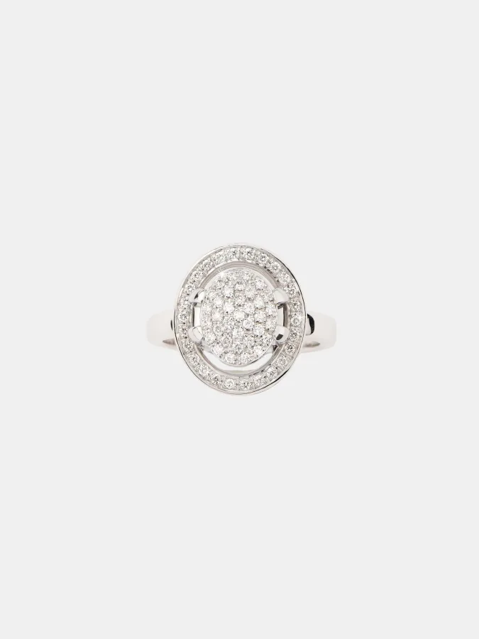 Bague Ma Préférence Poiray en or blanc, diamant 0.2ct
