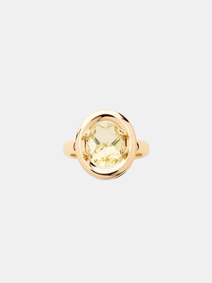 Bague Ma Préférence Poiray en or jaune, béryl 2ct