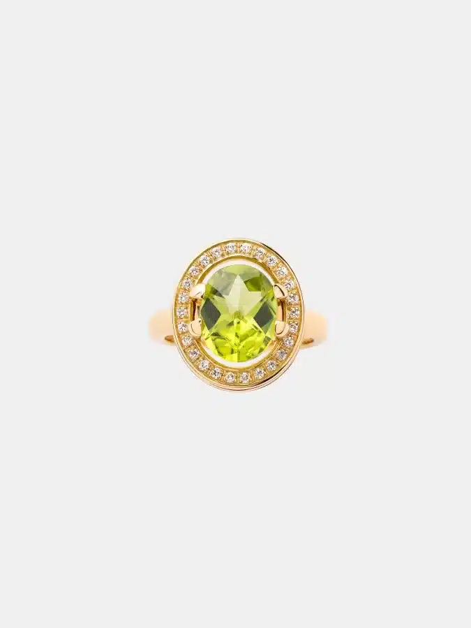 Bague Ma Préférence Poiray en or jaune, péridot 2.6ct — photographie du modèle, cote d’occasion GOLDMARKET
