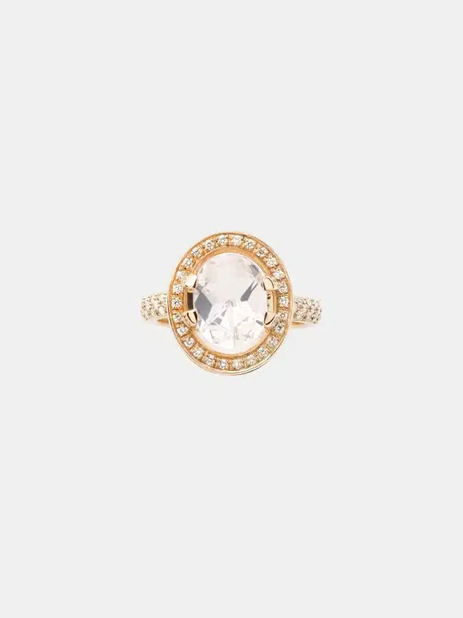 Bague Ma Préférence Poiray en or jaune, prasiolite 2ct — photographie du modèle, cote d’occasion GOLDMARKET
