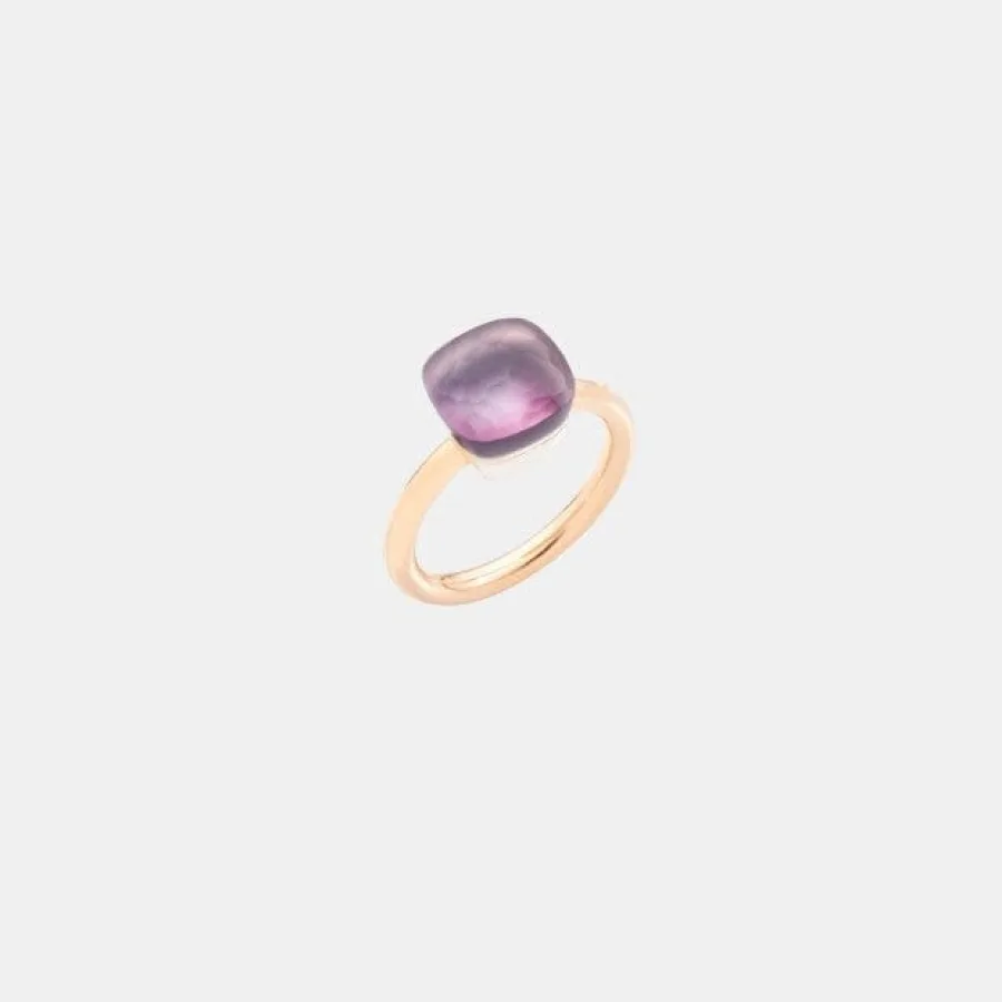 Bague Nudo Pomellato en or, améthyste 8ct — photographie du modèle, cote d’occasion GOLDMARKET