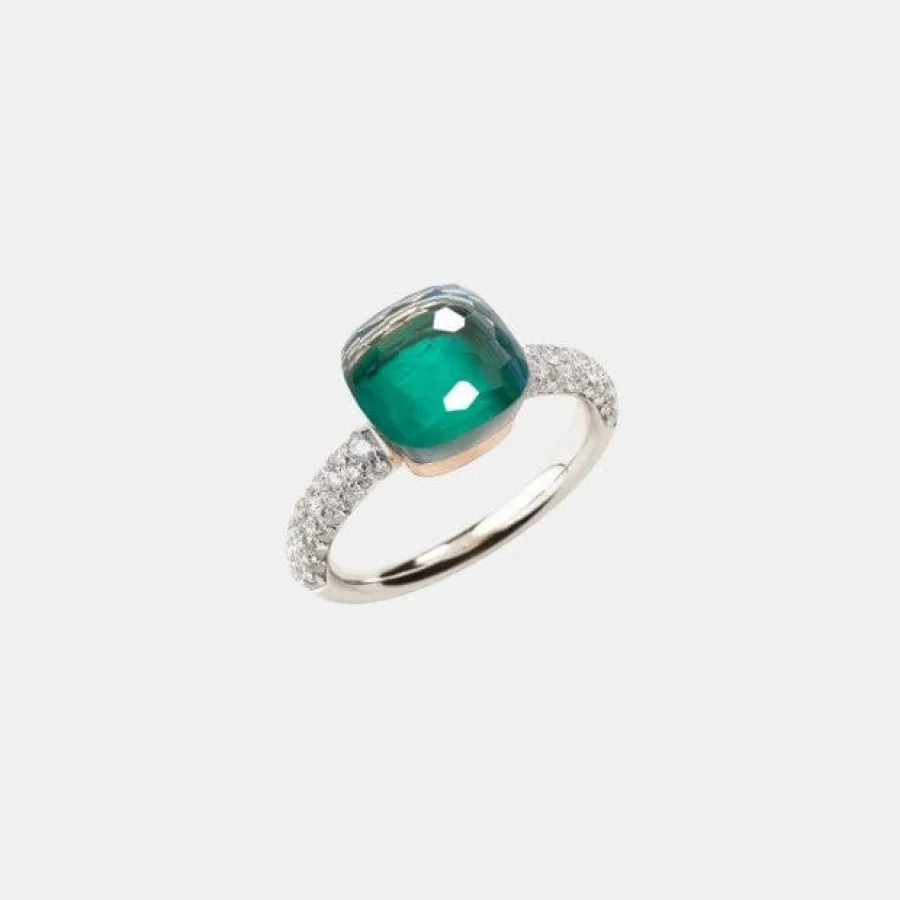 Bague Nudo Pomellato en or blanc, mixte