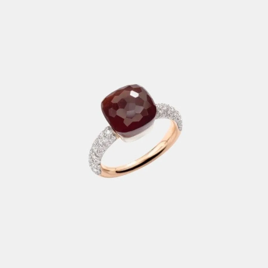 Bague Nudo Pomellato en or mixte — photographie du modèle, cote d’occasion GOLDMARKET