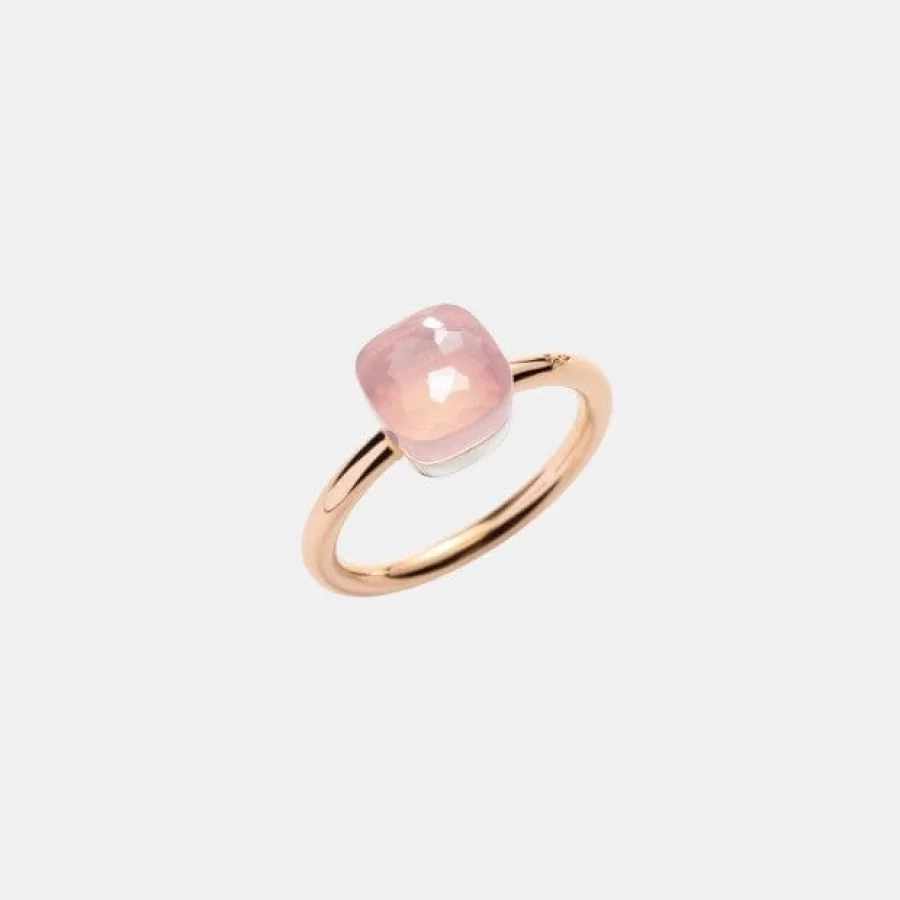 Bague Nudo Pomellato en or, quartz — photographie du modèle, cote d’occasion GOLDMARKET