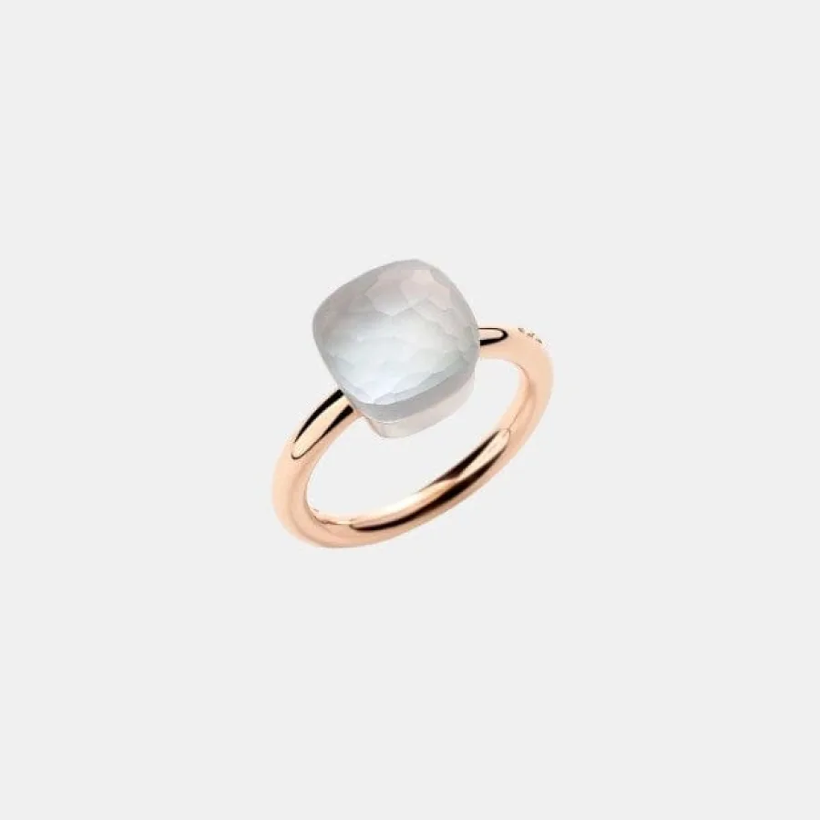 Bague Nudo Pomellato en or rose — photographie du modèle, cote d’occasion GOLDMARKET