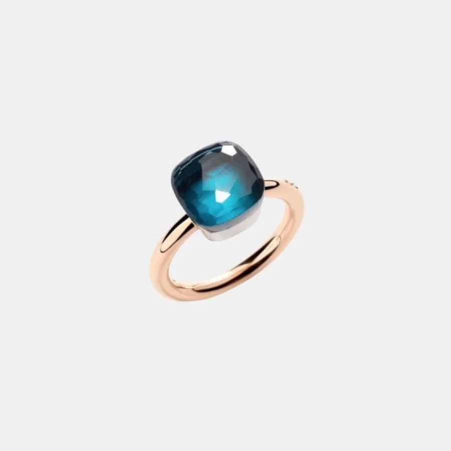 Bague Nudo Pomellato en or, topaze 9ct — photographie du modèle, cote d’occasion GOLDMARKET