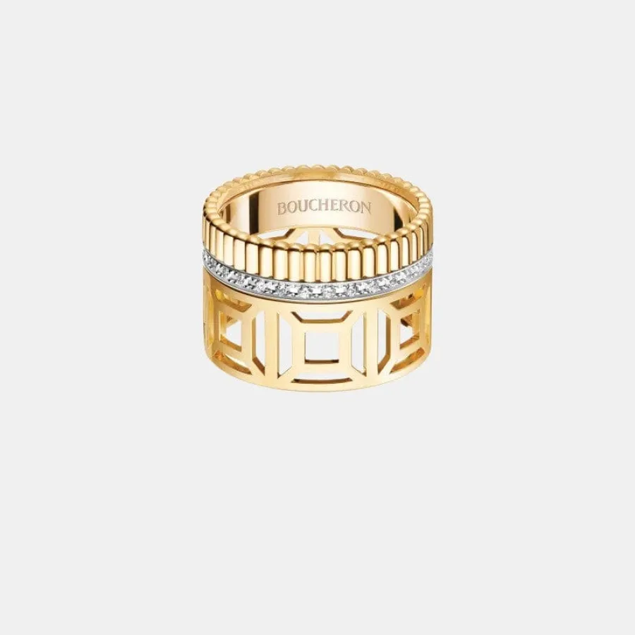 Bague Quatre Boucheron en or, diamant 0.29ct — photographie du modèle, cote d’occasion GOLDMARKET