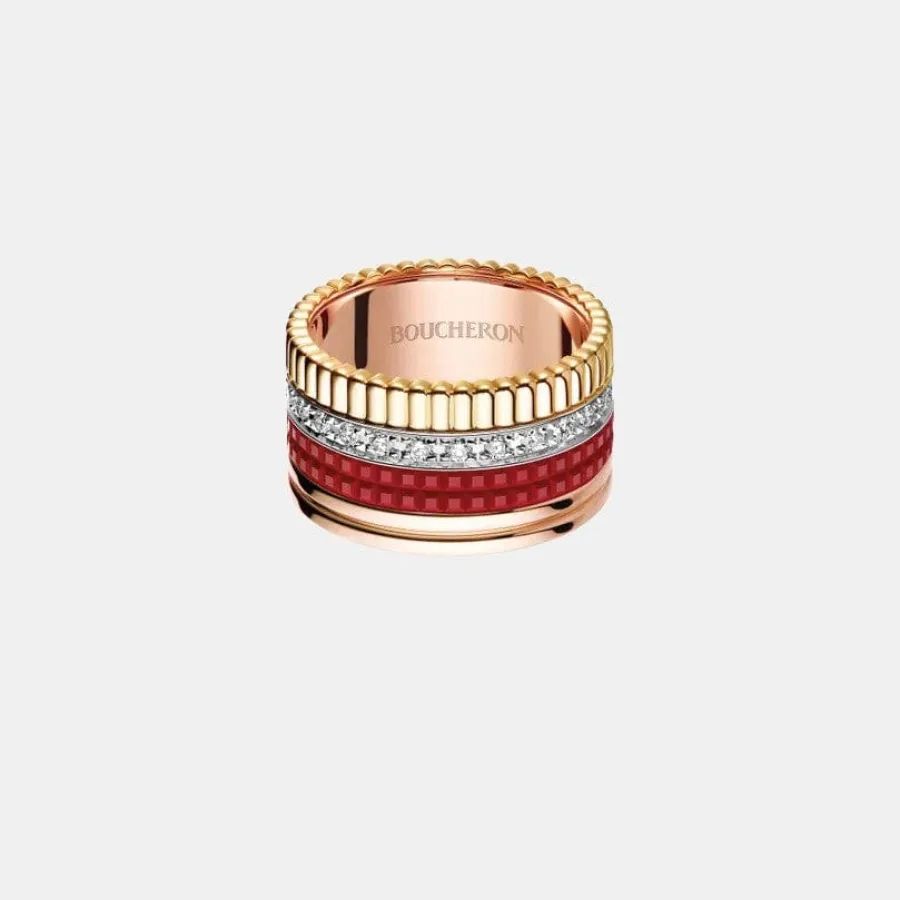 Bague Quatre Boucheron en or, diamant 0.49ct — photographie du modèle, cote d’occasion GOLDMARKET