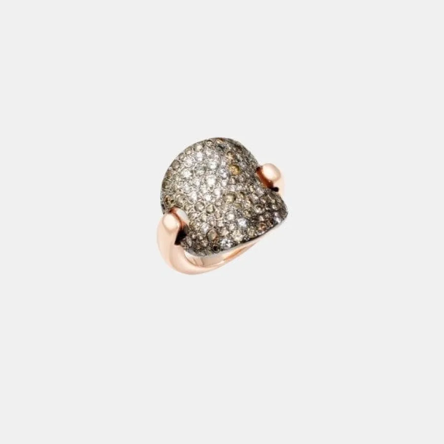 Bague Sabbia Pomellato en or rose, diamant 1.8ct — photographie du modèle, cote d’occasion GOLDMARKET