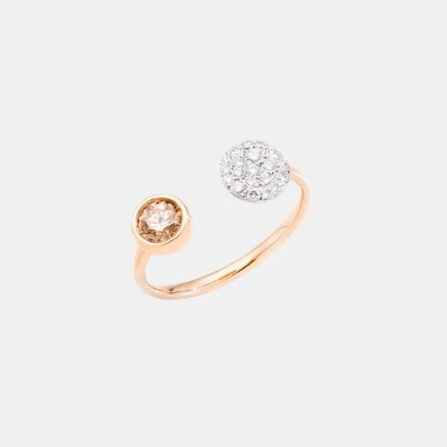Bague Sabbia Pomellato en or rose
