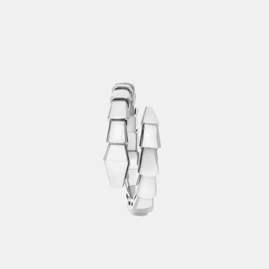 Bague Serpenti Viper Bulgari en or blanc