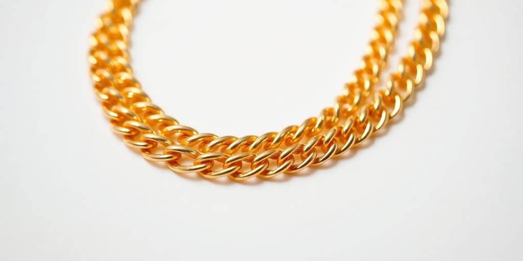 Bijoux en or photographiés pour la vente en ligne.