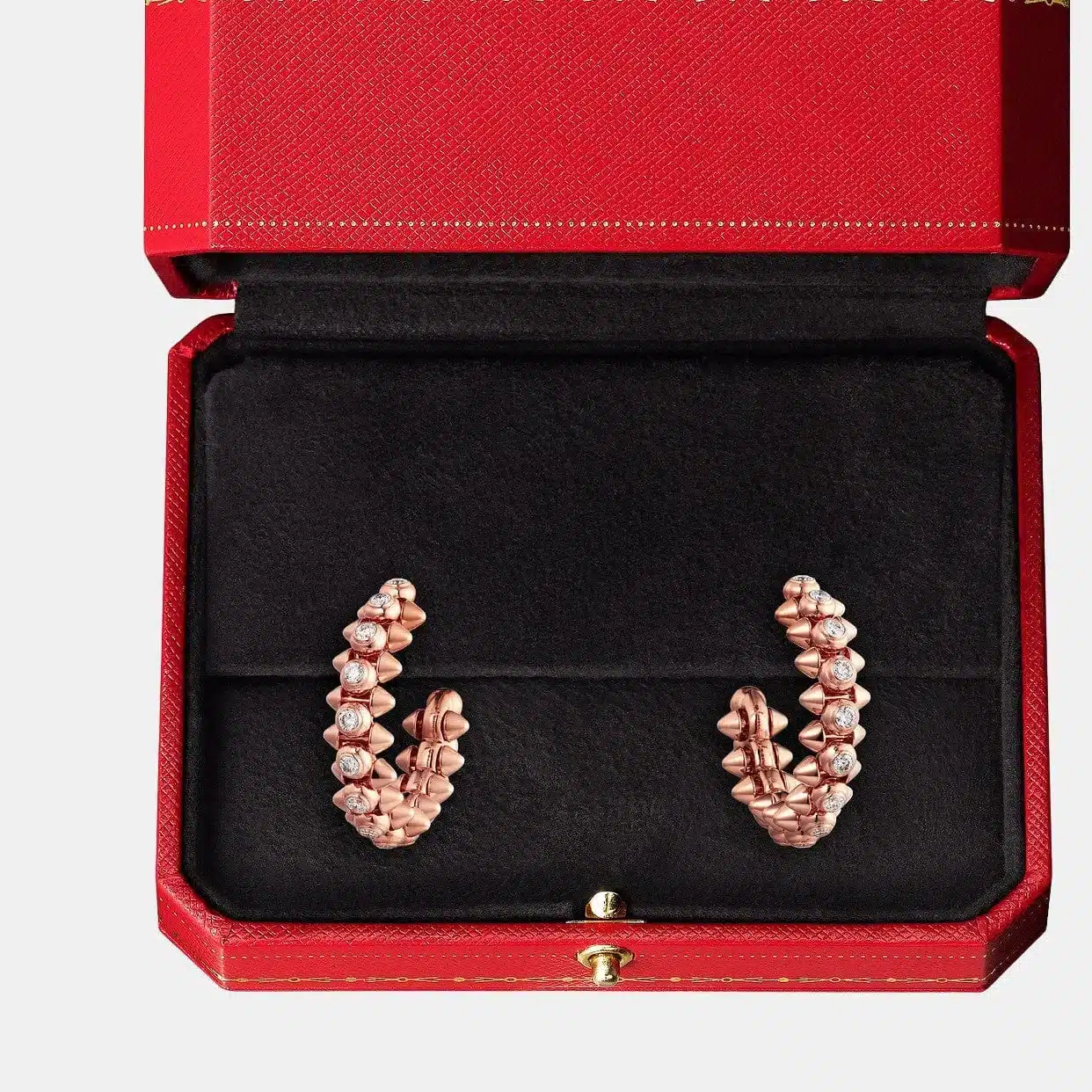 Boucles d’oreilles Clash de Cartier, diamonds — photographie du modèle, cote d’occasion GOLDMARKET