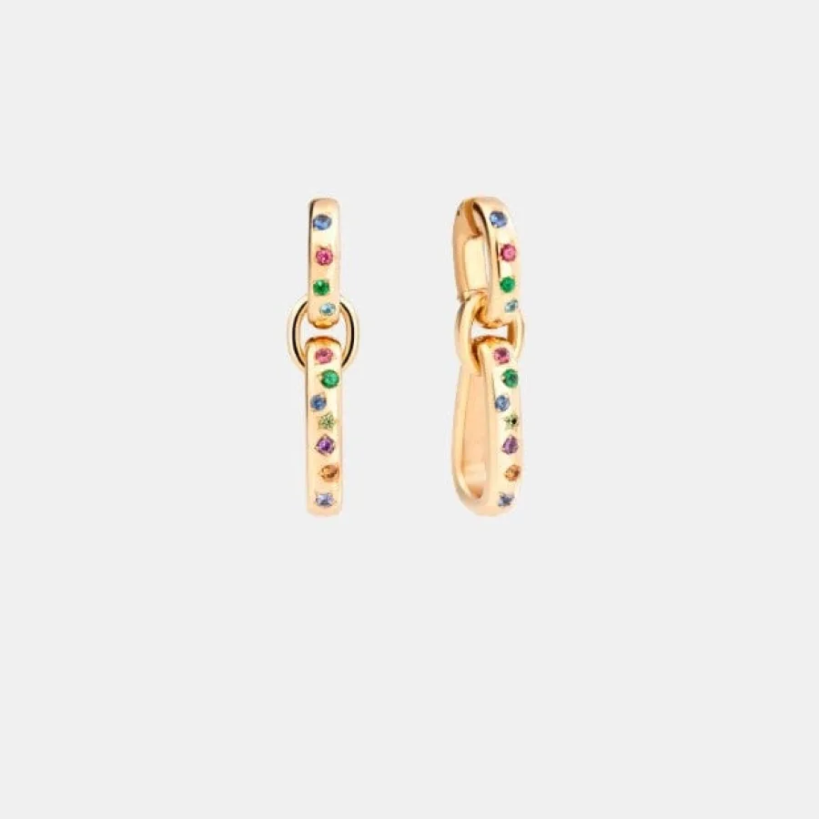 Boucles d'oreilles Iconica Pomellato en or rose, mixte — photographie du modèle, cote d’occasion GOLDMARKET