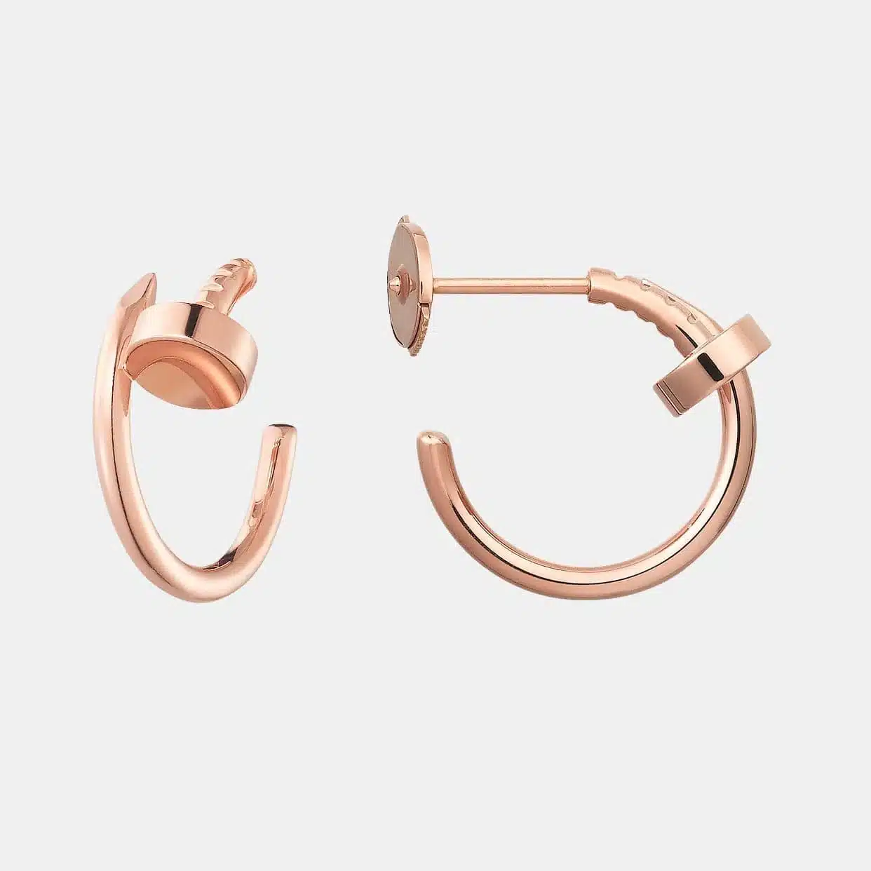 Boucles d’oreilles Juste un Clou Cartier en or rose