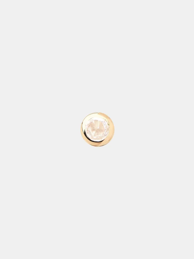 Boucles d’oreilles Lolita Poiray en or jaune, diamant 0.15ct