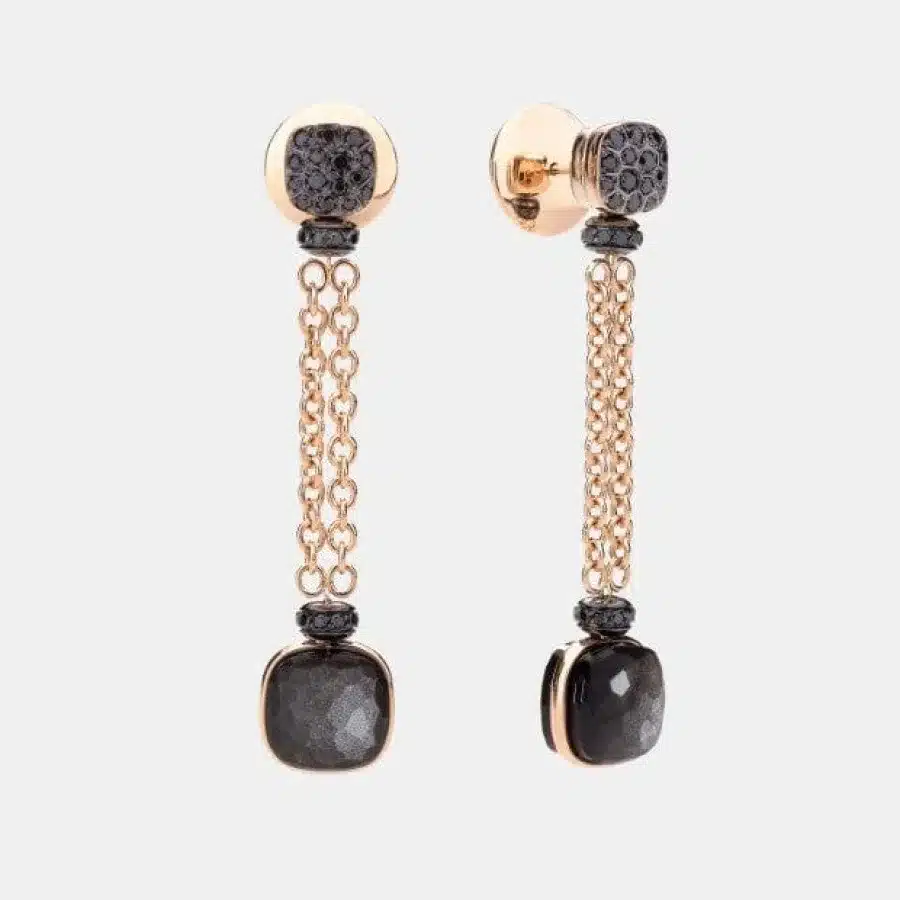 Boucles d'oreilles Nudo Pomellato en or, 17ct — photographie du modèle, cote d’occasion GOLDMARKET