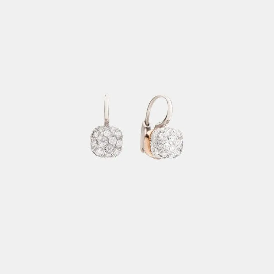 Boucles d'oreilles Nudo Pomellato en or, diamant 1.6ct — photographie du modèle, cote d’occasion GOLDMARKET