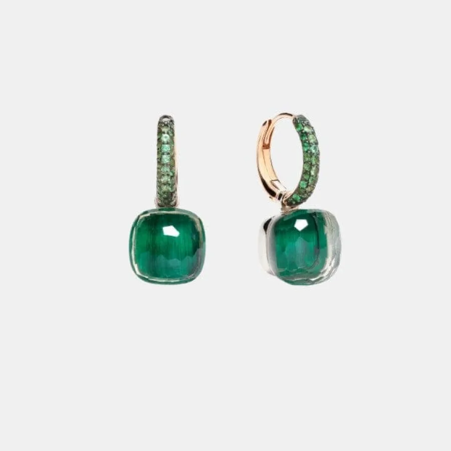 Boucles d'oreilles Nudo Pomellato en or mixte, 14.6ct — photographie du modèle, cote d’occasion GOLDMARKET