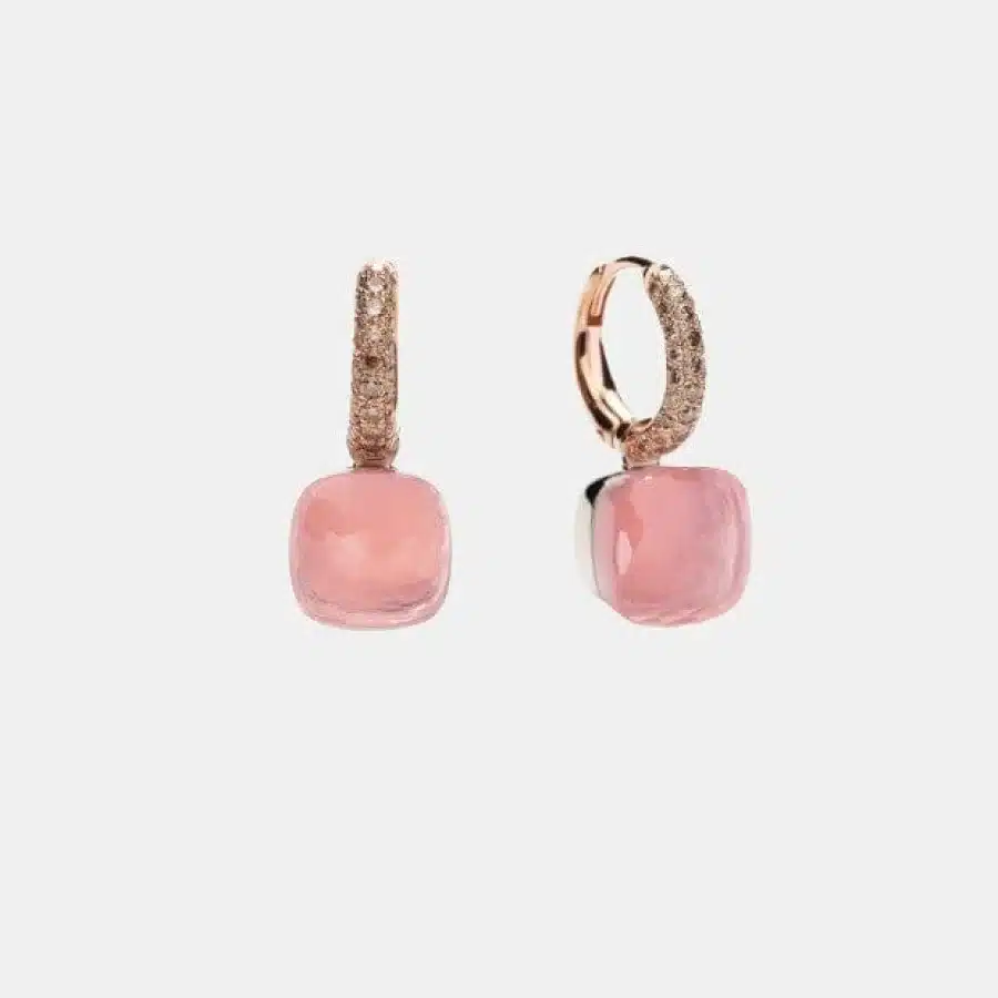 Boucles d'oreilles Nudo Pomellato en or mixte, 14.8ct — photographie du modèle, cote d’occasion GOLDMARKET