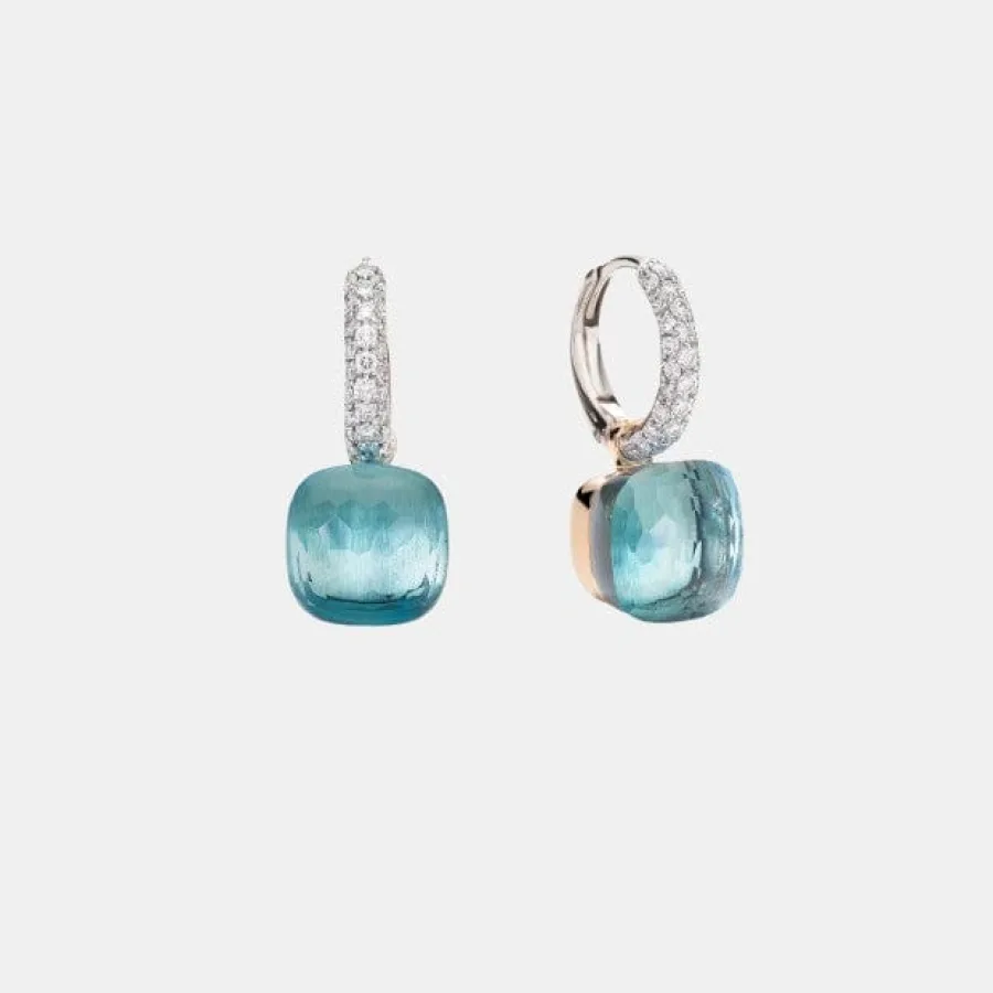 Boucles d'oreilles Nudo Pomellato en or mixte, 18ct — photographie du modèle, cote d’occasion GOLDMARKET
