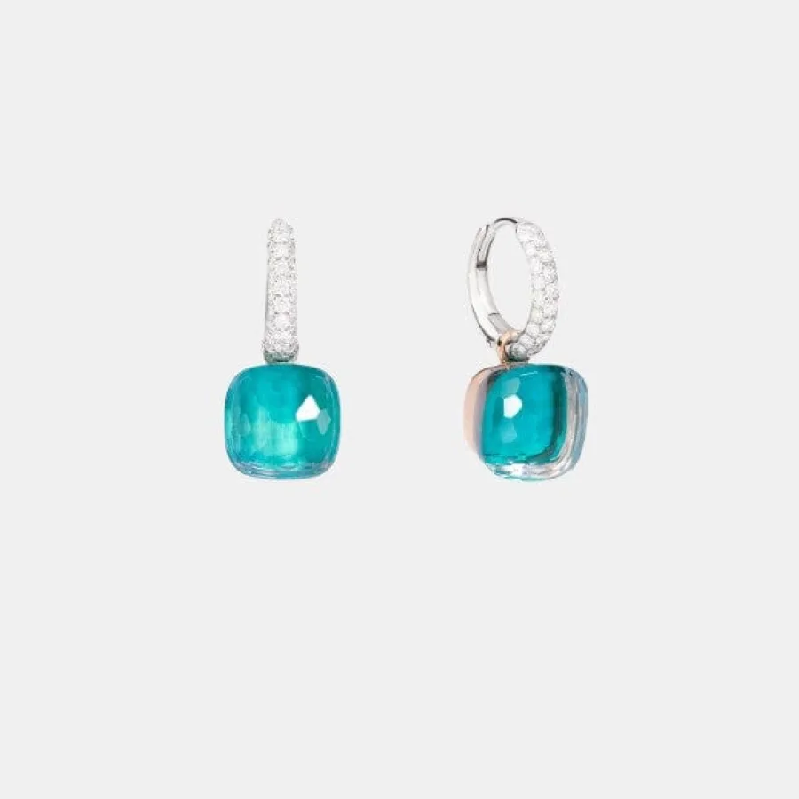 Boucles d'oreilles Nudo Pomellato en or mixte, 19.4ct — photographie du modèle, cote d’occasion GOLDMARKET