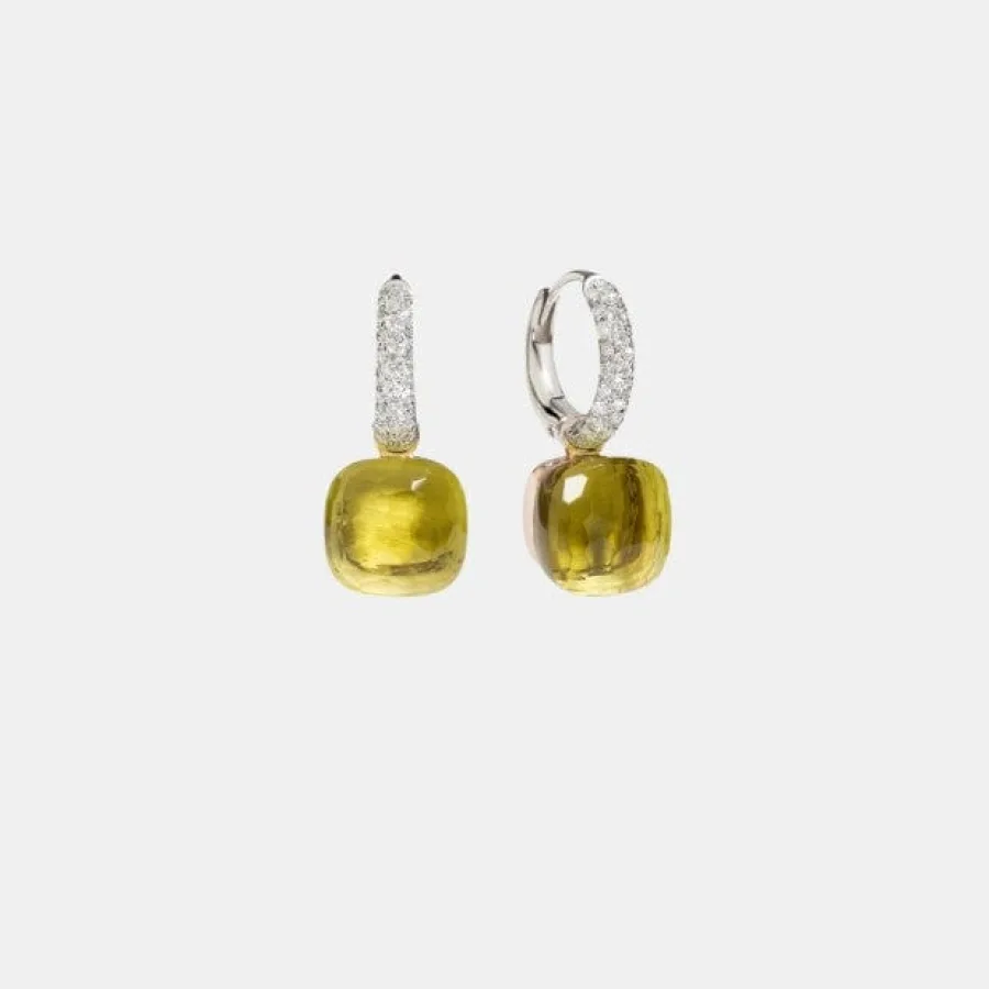 Boucles d'oreilles Nudo Pomellato en or, quartz 13ct — photographie du modèle, cote d’occasion GOLDMARKET