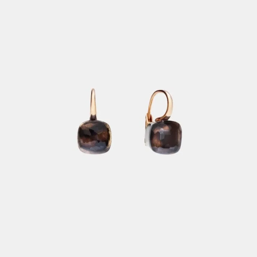 Boucles d'oreilles Nudo Pomellato en or, quartz 14ct — photographie du modèle, cote d’occasion GOLDMARKET