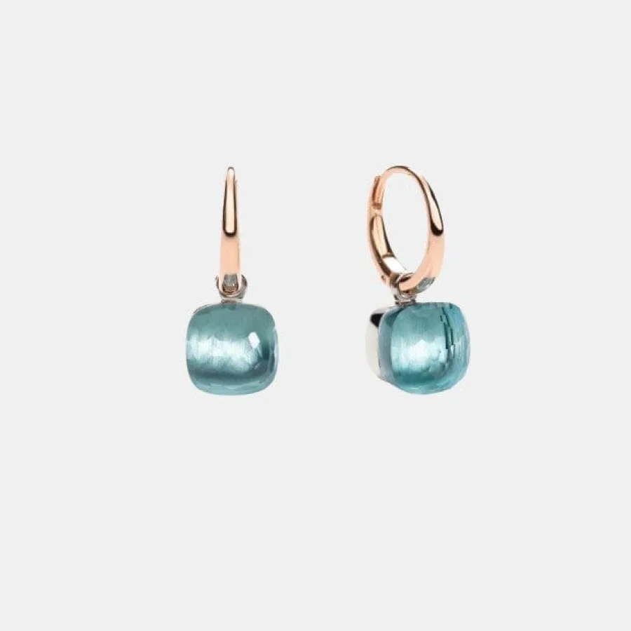 Boucles d'oreilles Nudo Pomellato en or, topaze 12.2ct — photographie du modèle, cote d’occasion GOLDMARKET